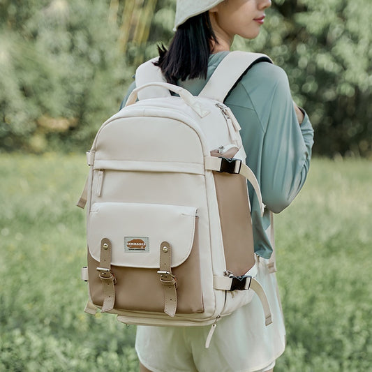Travel Computer Backpack Women's Short-distance Lightweight Travel Schoolbag